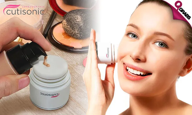 Cutisonic Face Cleansing Brush & Makeup Applicator!